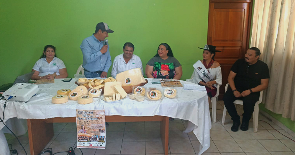 Presentación del XIV Festival de la Leche y el Queso Chaqueño, Cuevo 