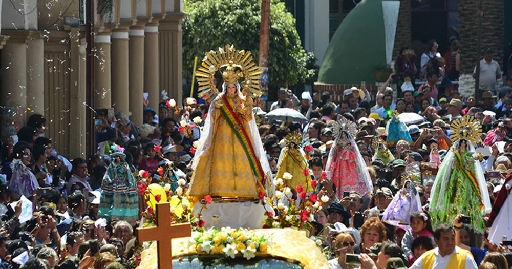 Festividad de la Virgen de Urkupiña, Cochabamba (Foto: Activos Bolivia)