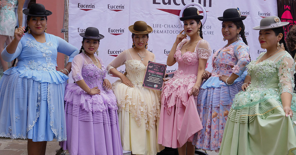 Modelos en pasarela La Paz en Boga (Foto: Mediabol) 