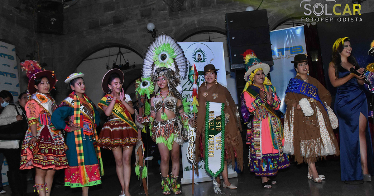 Candidatas a Reina del Gran Poder (Foto: Solcar)