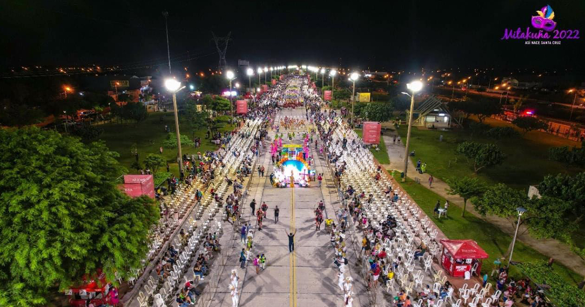 Los Ociosos coronar n a la Reina del Carnaval Cruce o 2024 Mediabol