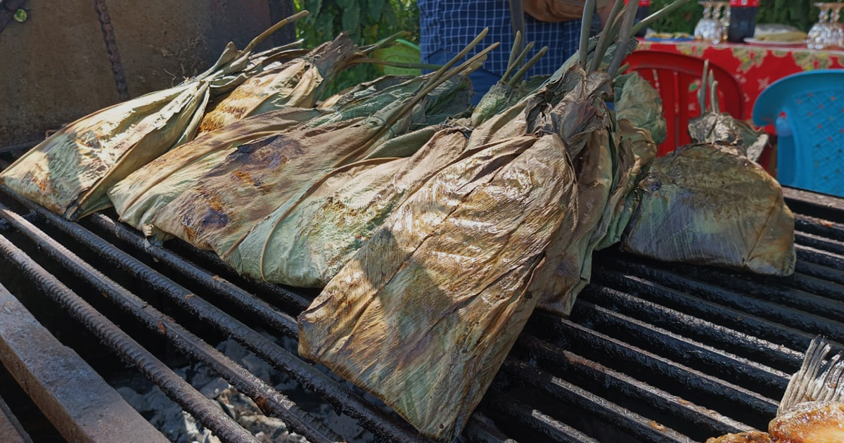 El dunucuabi, el pescado beniano a la brasa (Foto: GAMR)