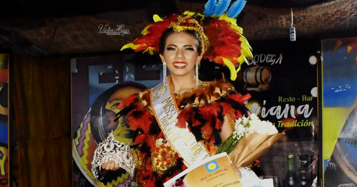 Esther Ulloa, Miss Folklore World Bolivia (Divas Internacional)