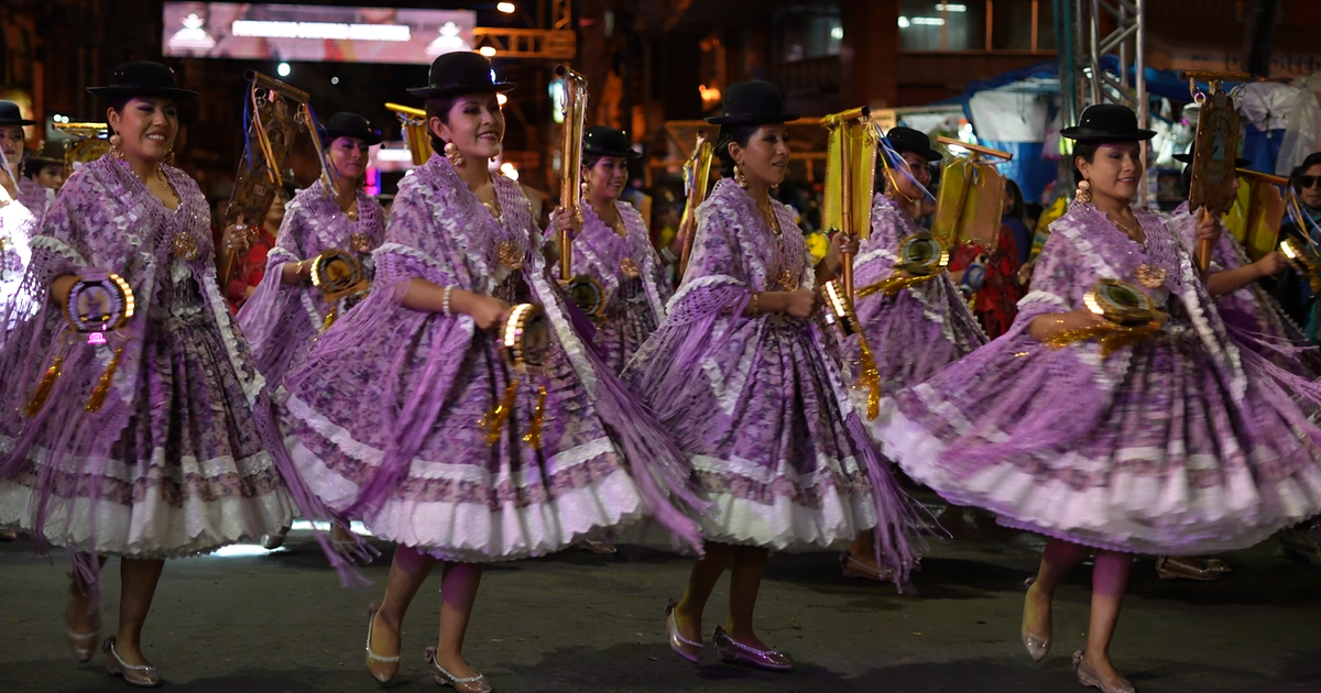 Morenada Sociedad Maravilla La Paz (Foto: Mediabol)