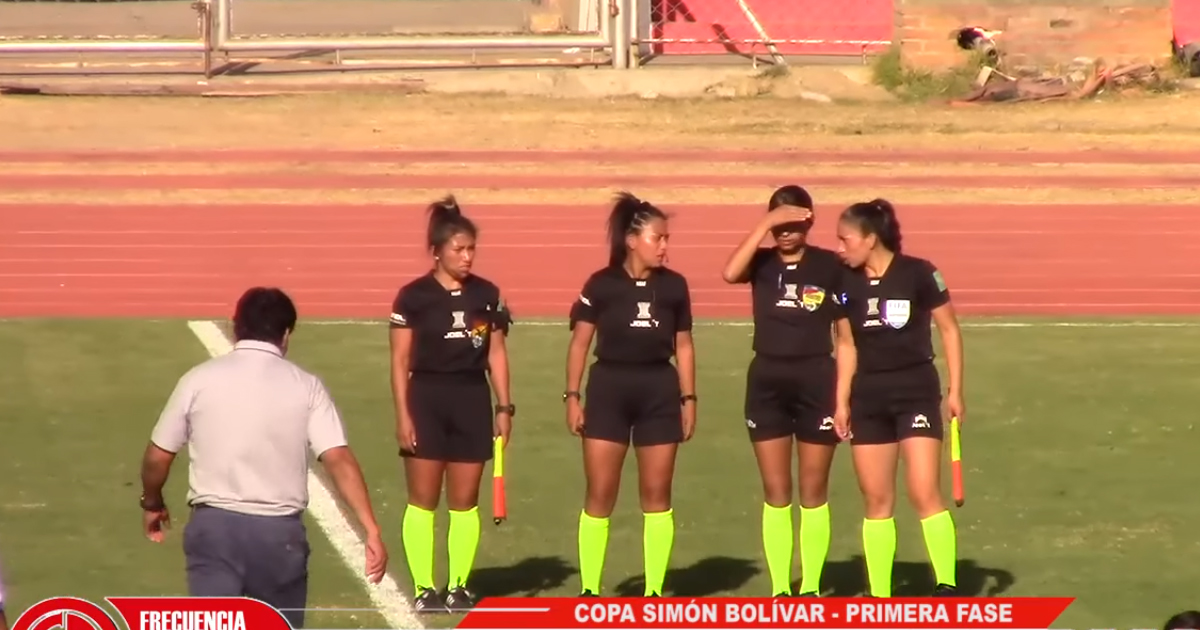 Arbitras en Tarija (Foto: Captura)