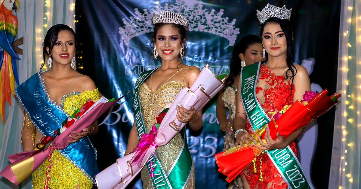 Ganadoras Miss San Buenaventura 2023 (Foto: Rio TV)