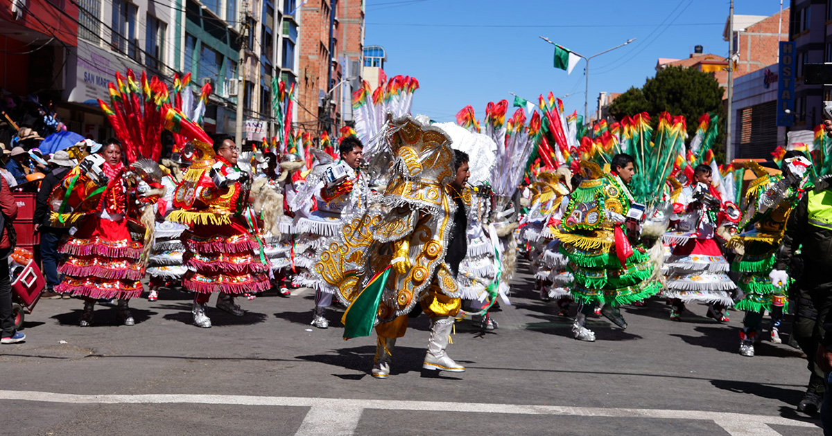 Morenada, El Alto (Foto: Mediabol)