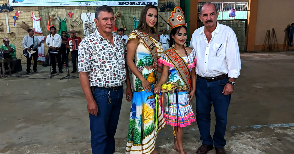 Valeria Aponte y autoridades (Foto: El Guardián Beniano)