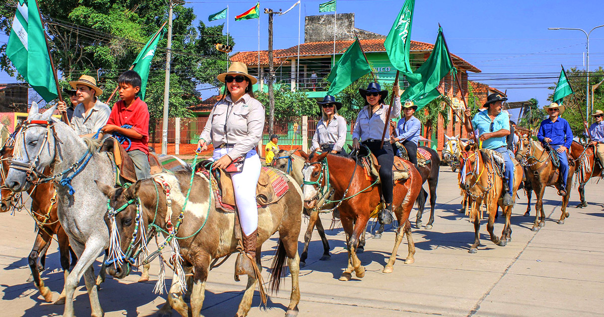 Cabalgata de Día del Ganadero Beniano (Foto: Fegabeni)