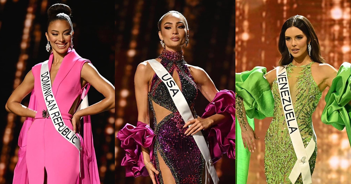 Top 3 del Miss Universo 2022 (Foto: RRSS)