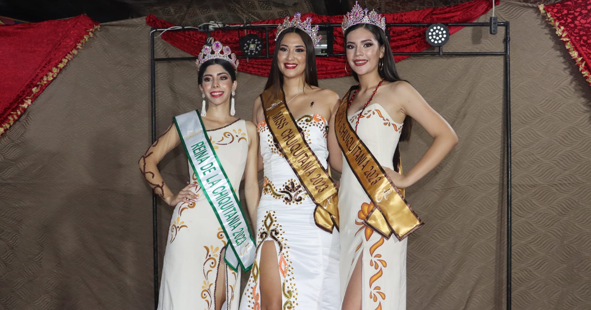 Soberanas Miss Chiquitania 2023 (Foto: Miss Chiquitania)