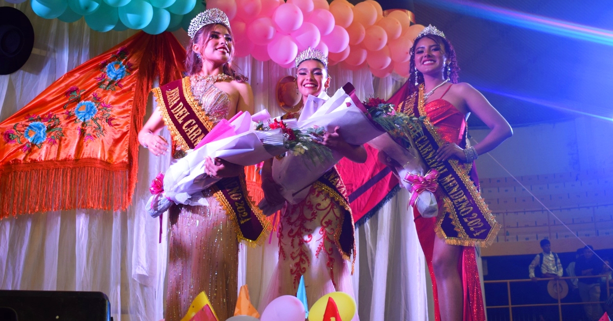 Reinas Carnaval Mendeño 2024 (Foto: GAMSL) 