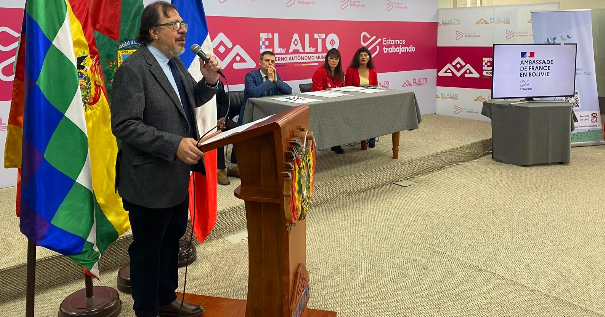 Presentación FIL de El Alto (Foto: CDLLP)