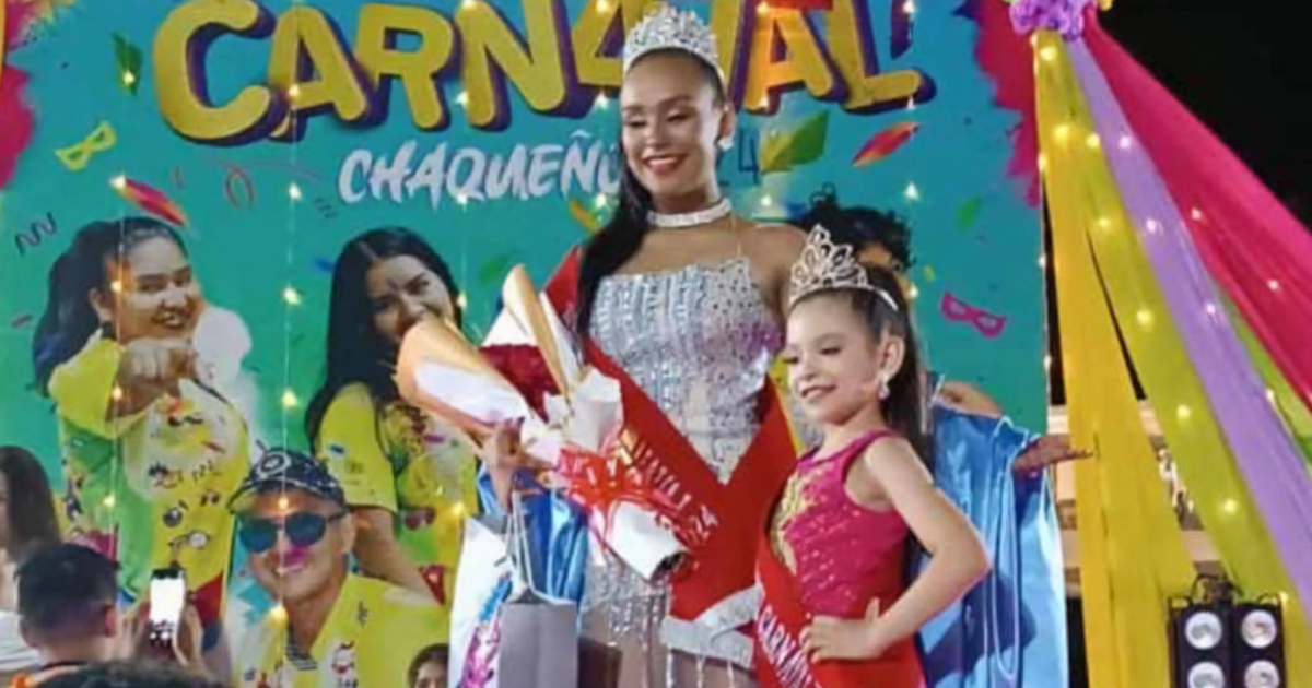 Soberanas Carnaval Chaqueño 2024 (Foto: RRSS)