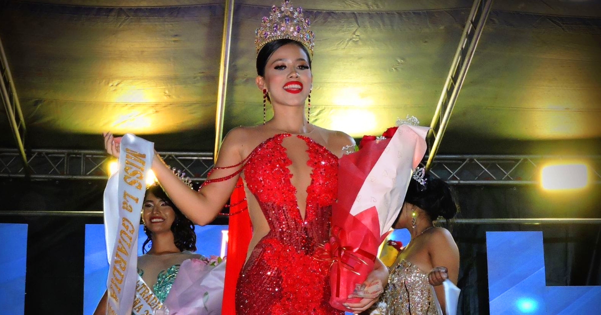 Nicole Tejerina, Miss La Guardia 2023 (Foto: N.T.)