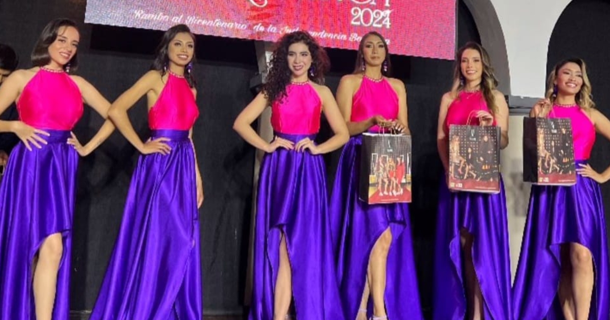 Candidatas Miss Chuquisaca 2024 (Foto: Missosology Chuquisaca)