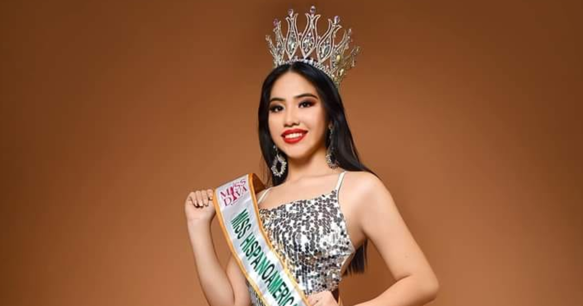 Dulce Mercado, Miss Bolivia Hispanoamerica (Foto: D.M.R.)