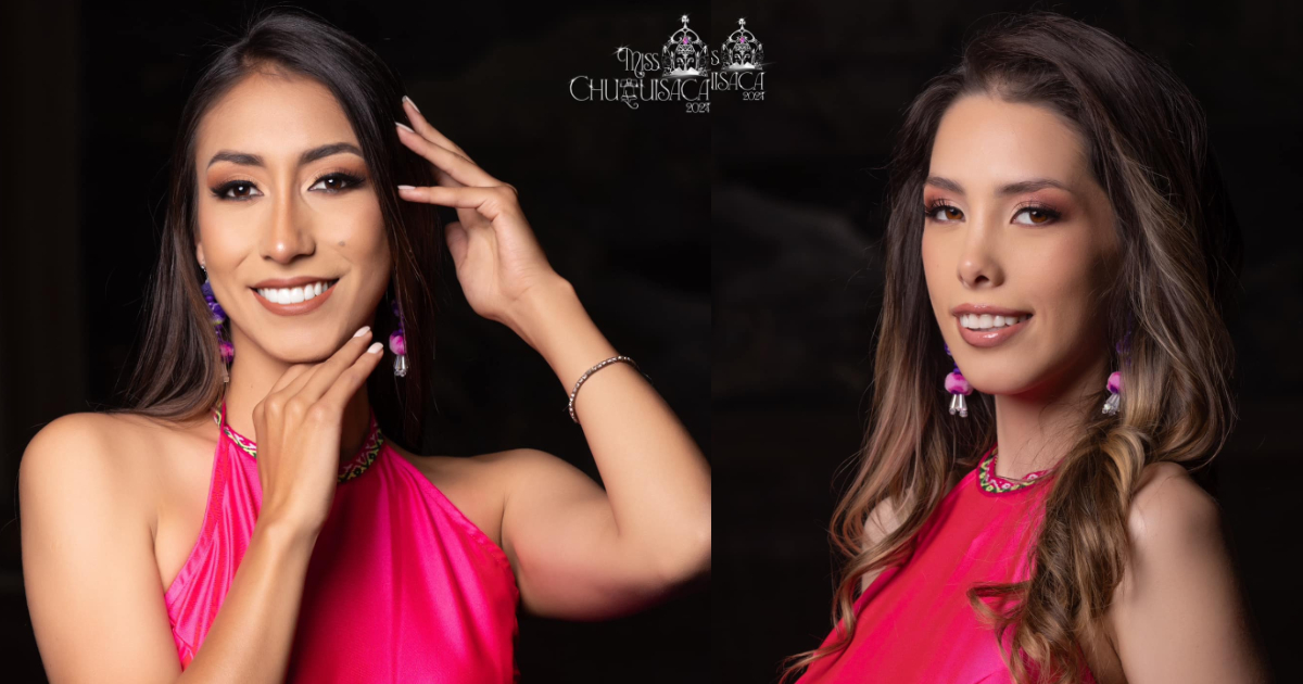 Adriana Delgadillo y Laura Bleicher (Foto: Miss Chuquisaca)