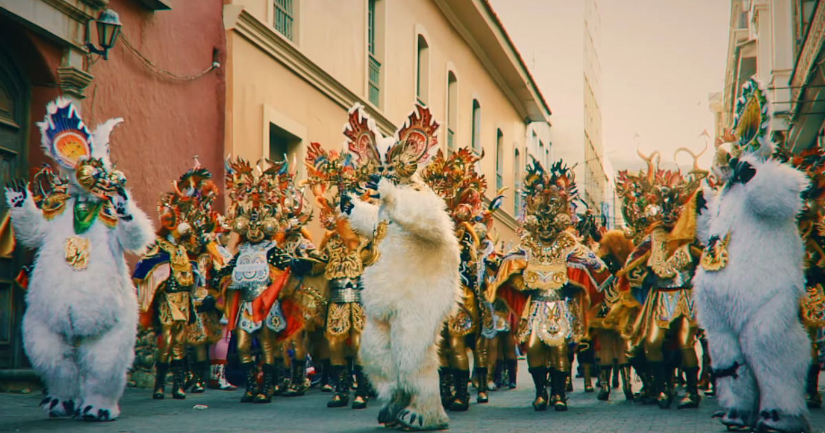 Diablada Eucaliptus La Paz (Foto: Captura)