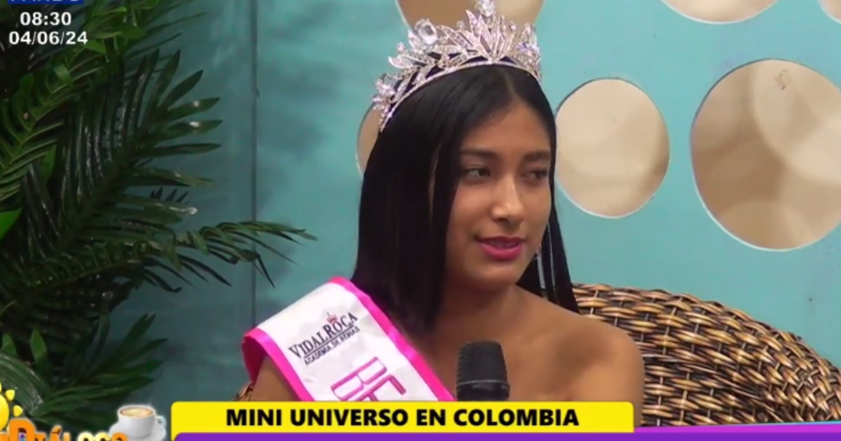 Renata Monrroy, Mini Bolivia Universo (Foto: Captura)