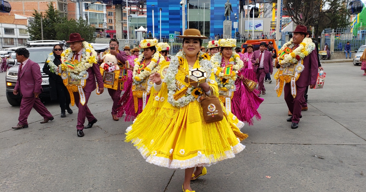 Bloque K-prichosos, Morenada Chacaltaya 97.16 (Foto: Mediabol)