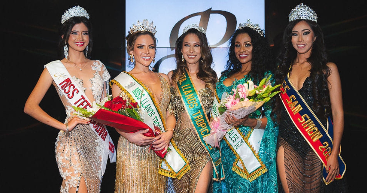 Miss Llanos Tropicales 2024 e invitadas (Foto: Vidal Roca) 