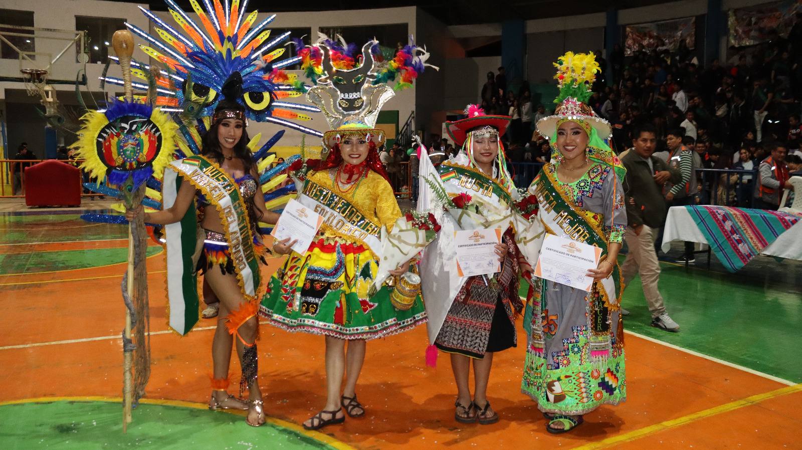 Ñustas de la Festividad Virgen del Amparo (Foto: GAMS)