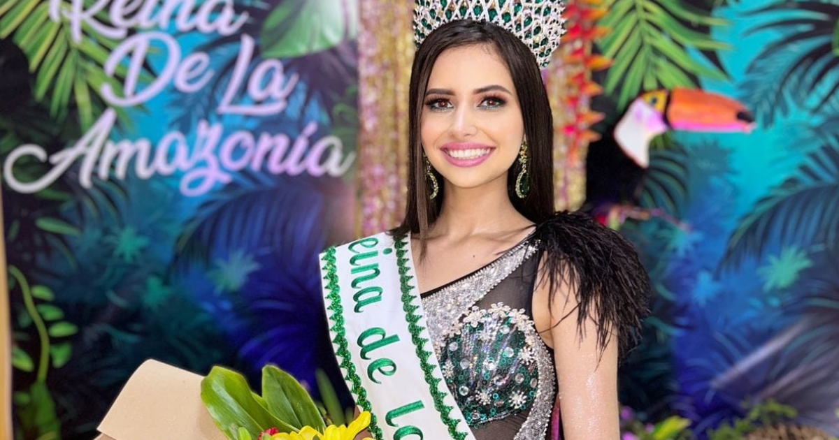 Ana Carolina Egüez, Reina de la Amazonia (Foto: Ana Cuéllar)