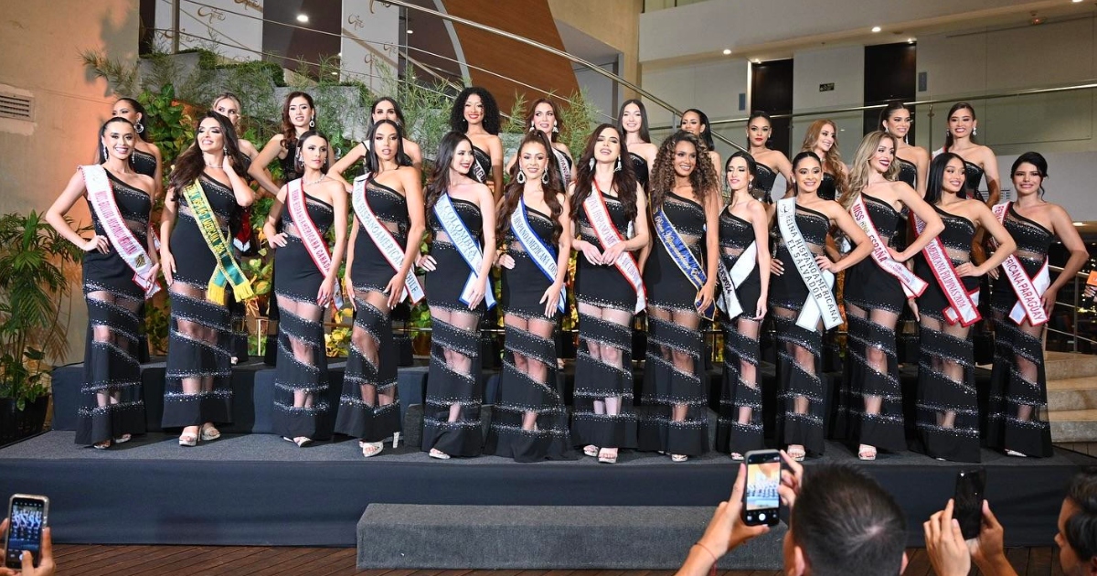 Candidatas a Reina Hispanoaméricana 2025 (Foto: R.H.)