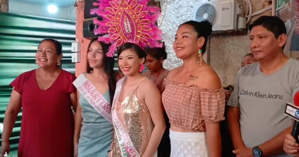 Presentación Reina del Carnaval Trinitario 2025 (Foto: Captura)