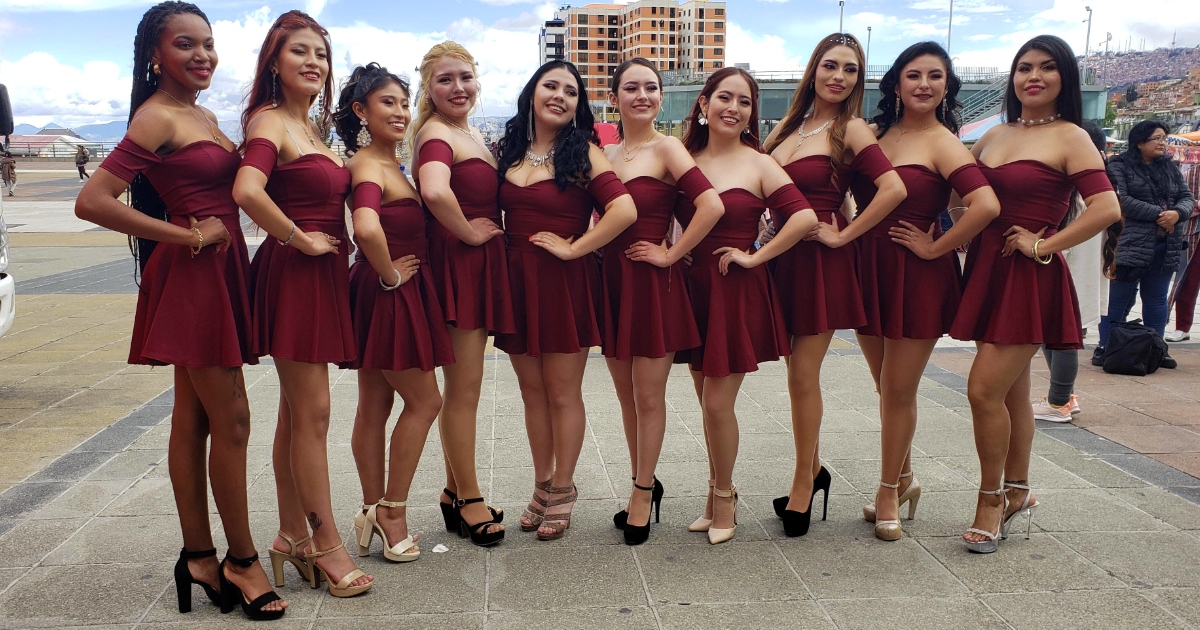 Candidatas Reina Anata Carnaval Paceño (Foto: Mediabol)