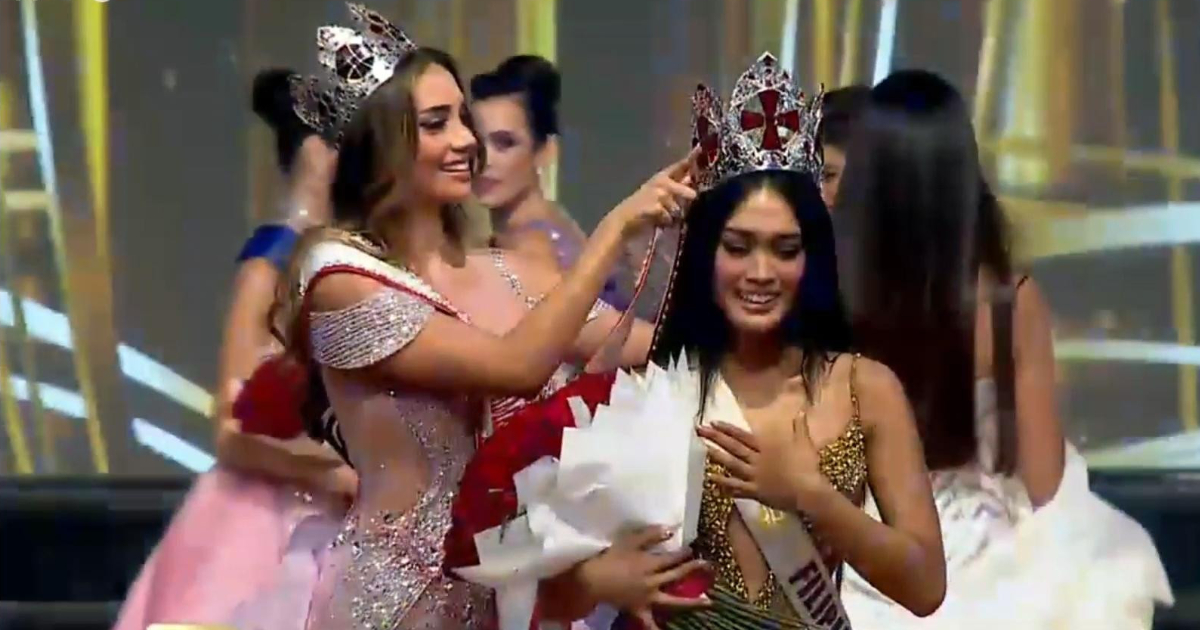 Dia Maté coronada Miss Hispanoamericana 2025 (Foto: Captura)