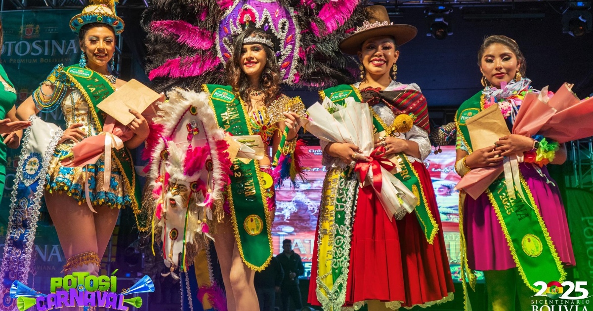 Predilectas del Carnaval Minero 2025 (Foto: C.P.)