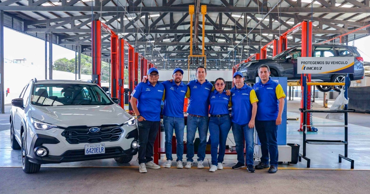 Familia "subarista" en el Subaru Day (Foto: Gentileza) 
