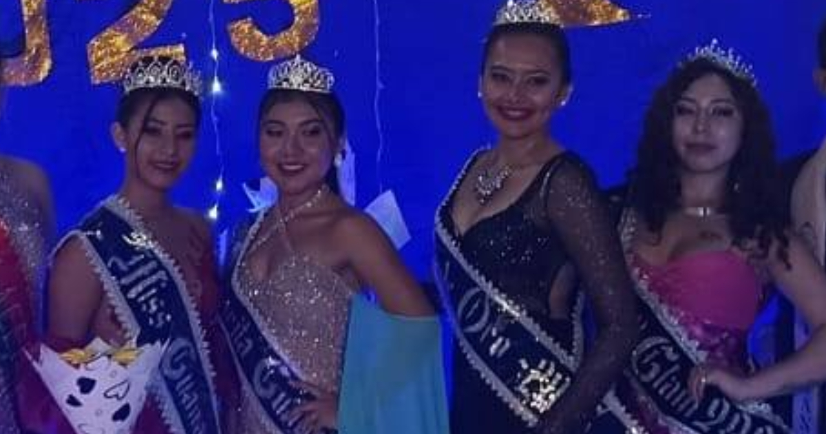 Ganadoras del Miss Guanay 2025 (Foto: Captura) 