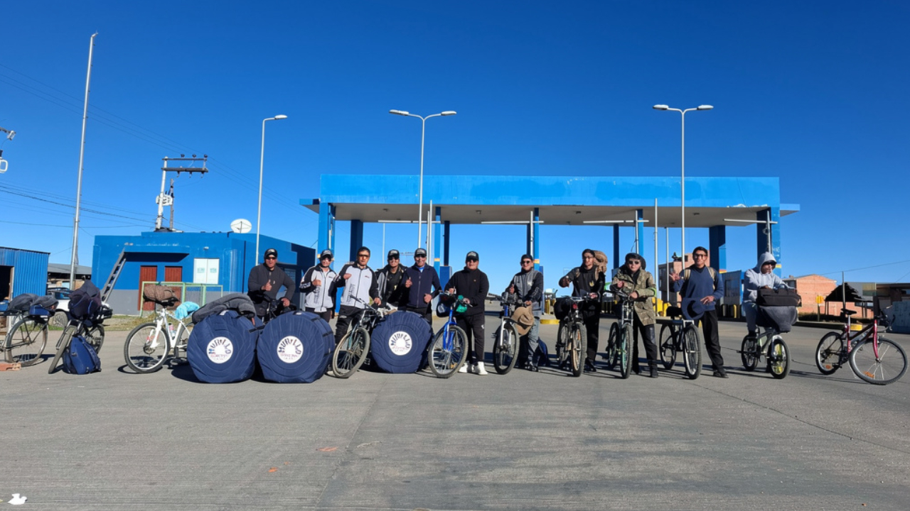 Músicos de la Proyección Murillo de viaje (Foto: PPDMAZ) 