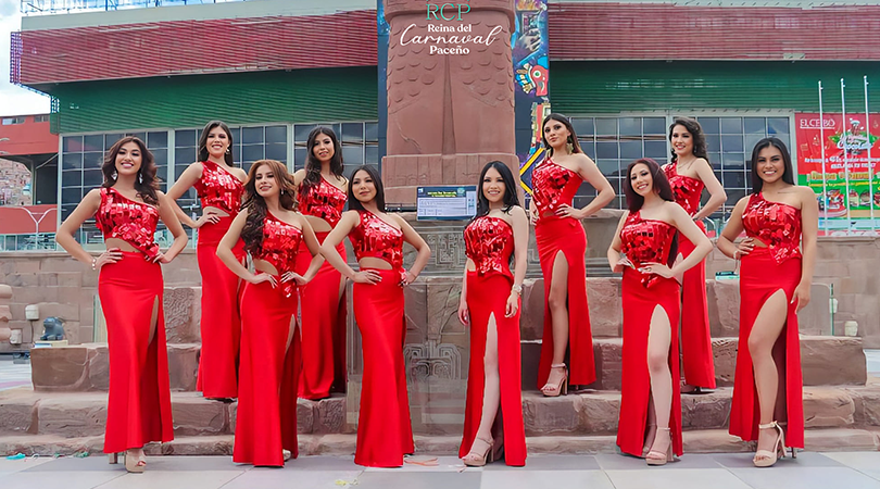 Candidatas Reina del Carnaval Paceño (RCP)