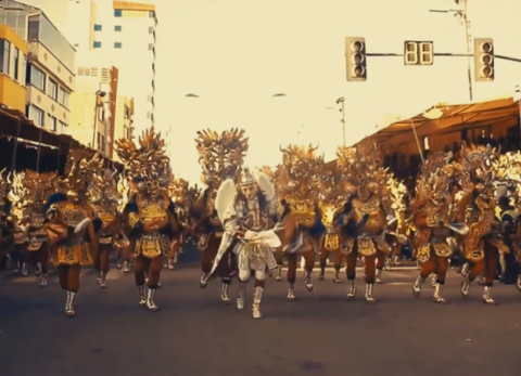 Danza de la diablada en el Carnaval de Oruro 