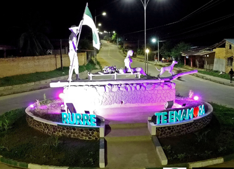 Monumento de El Balsero de Rurrenabaque (Foto: GAMR)