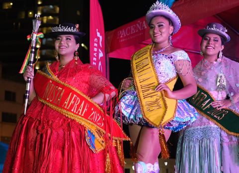 Marisol, Diana y Camila, las predilectas de Colquepata (Foto: Mediabol)