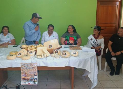 Presentación del XIV Festival de la Leche y el Queso Chaqueño, Cuevo 