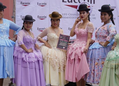 Modelos en pasarela La Paz en Boga (Foto: Mediabol) 