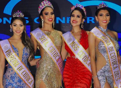 Miss, Señorita, Reina y Virreina Cotoca 2023 (Foto: Miss Cotoca)