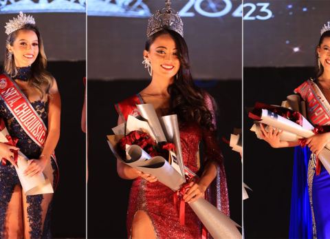 Ganadoras Miss Chuquisaca 2023 (Foto: Missosology Chuquisaca)