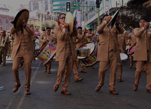 Banda Conexión de La Paz (Foto: Mediabol)