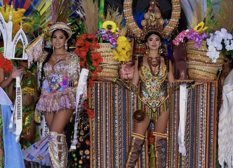 Elección Mejor Traje Típico, Miss Bolivia 2023 (Foto: CMP)