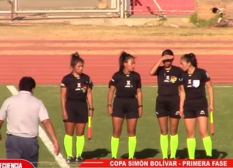 Arbitras en Tarija (Foto: Captura)