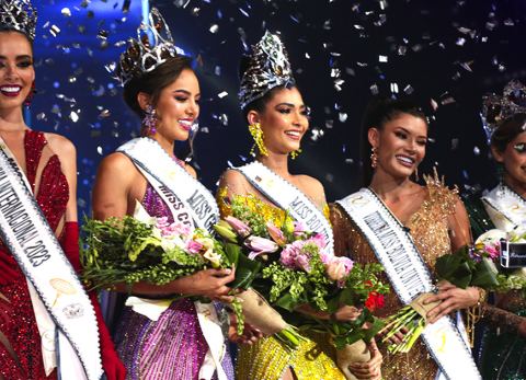 Ganadoras Miss Bolivia 2023 (Foto: Captura Red Uno)