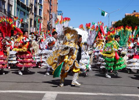 Morenada, El Alto (Foto: Mediabol)