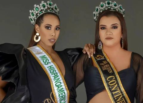 Helen Ulloa y Yanet Escalante, Miss Hispanoamérica 2023 (Foto: Divas Souza/MMHI)